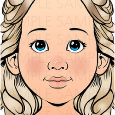 Sparkling Face Practice Board - Sofia Sparkling Face Practice Board - Sofia